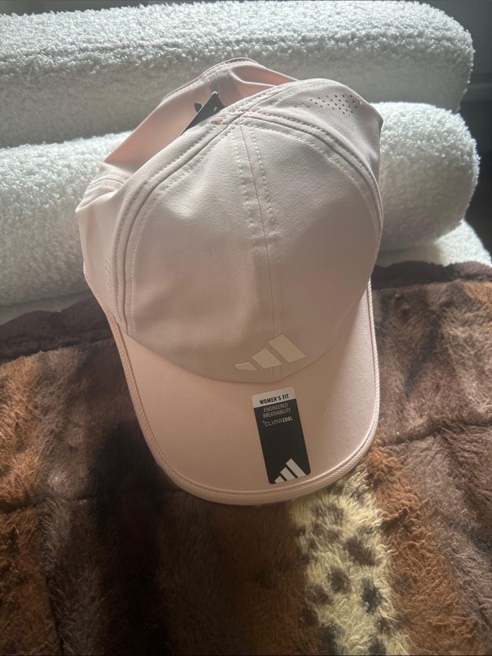 adidas Light Pink Women's Athletic Cap